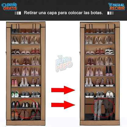 ShoeTower™ 👟 - Organizador de 9 Pisos 🏠