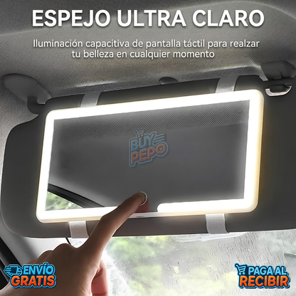 GlowFace™ 💡 - Espejo iluminado portátil ✨