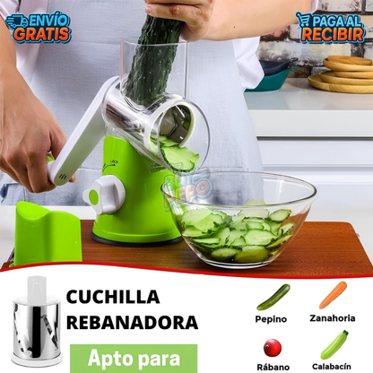 SliceSpin™🥗- Cortador cocina 3en1 🔪