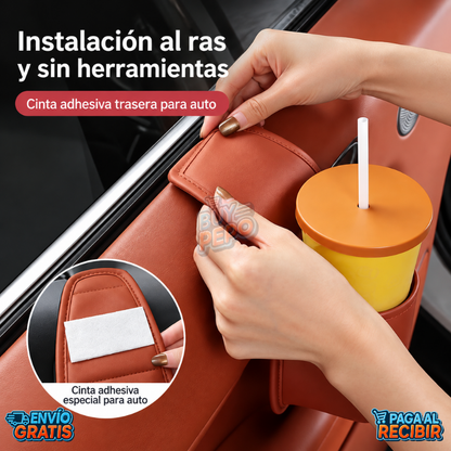 AutoHold™ 🥤 - Organizador lateral vehicular 🚘