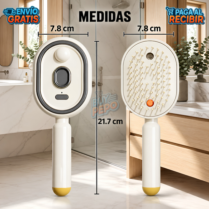 MistGlow™ 💧 - Cepillo spray retráctil ✨