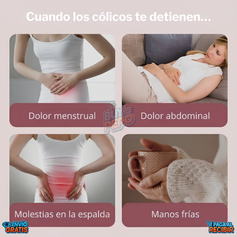 WarmRelief™ 🔥 - Almohadilla térmica inalámbrica 💆