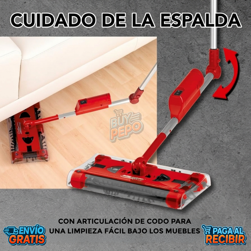 SpinSweep™ ⚡ - Barredora giratoria recargable 🧹