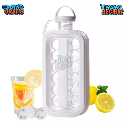 IceBall™ 🧊 - Botella molde para hielo redondo ✨