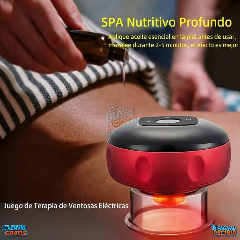 CuppingPro™ 🔥 - Masajeador de ventosas 3 en 1 💆