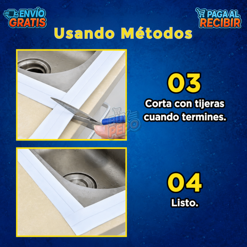 MoldGuard™ 🚿 - Cinta antimoho hogar 6mt ✨