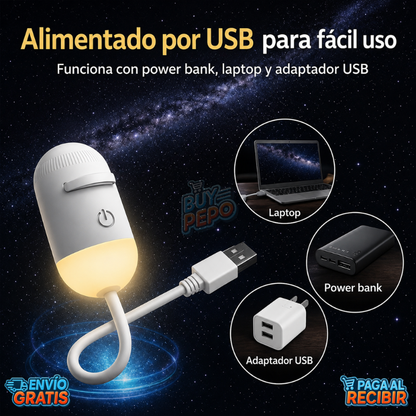 GalaxyNight™ 🌌 - Proyector de Estrellas USB ✨