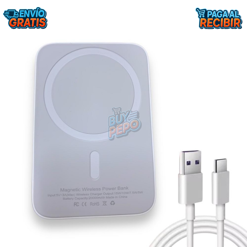 MagPower™ 🔋 - Batería externa magnética 🧲