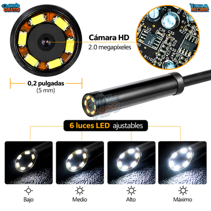 InstaScope™ 🔎 - Cámara de inspección HD 📱