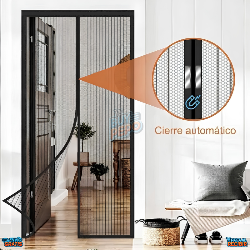 MosquiBlock™ ✨ - Cortina magnética antimosquitos 🚪