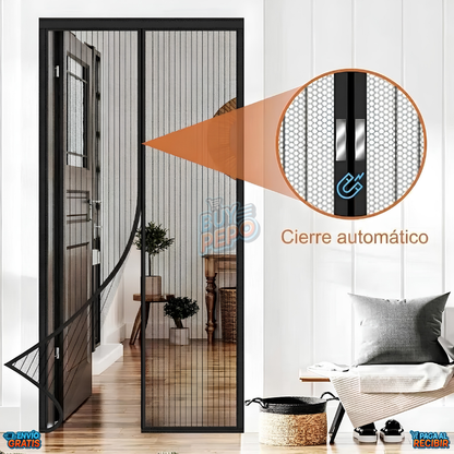 MosquiBlock™ ✨ - Cortina magnética antimosquitos 🚪