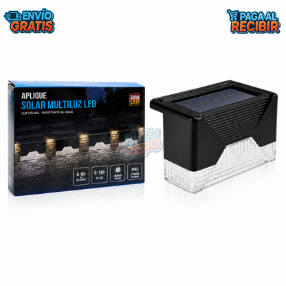 StepGlow™ 🪜 - Luz solar LED para escaleras ☀️