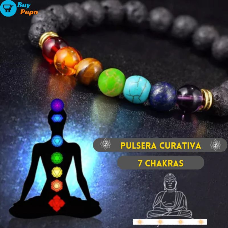 PACK 2X1!! - ENERGIA VIVA 🙌🏻 - Pulsera Chakra Protectora 🌈✨