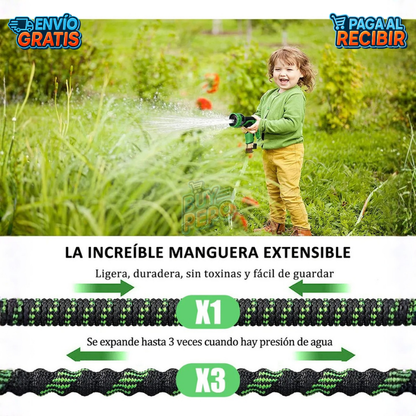 FlowMax™ 💦 - Manguera expandible 30m 💧