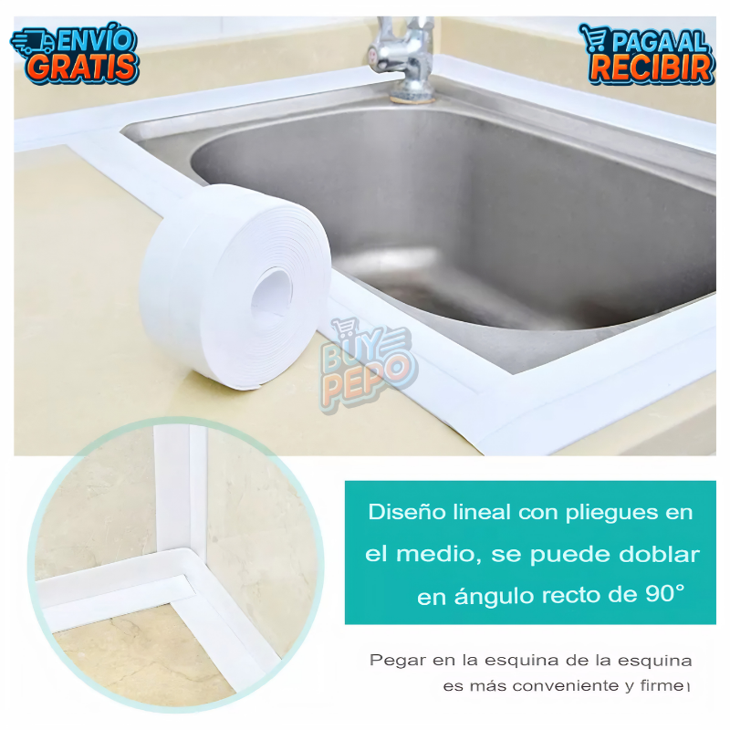 MoldGuard™ 🚿 - Cinta antimoho hogar 6mt ✨
