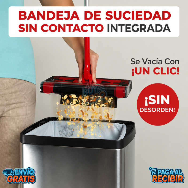 SpinSweep™ ⚡ - Barredora giratoria recargable 🧹