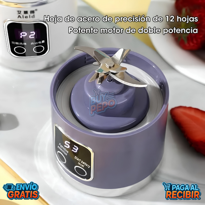 BlendGo™ 🥤 - Licuadora Portátil USB ⚡