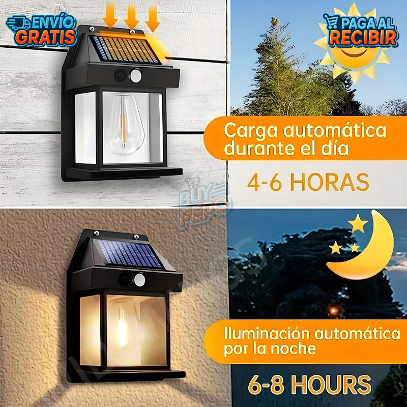 SolarLux™ ☀️ - Foco solar exterior 💡