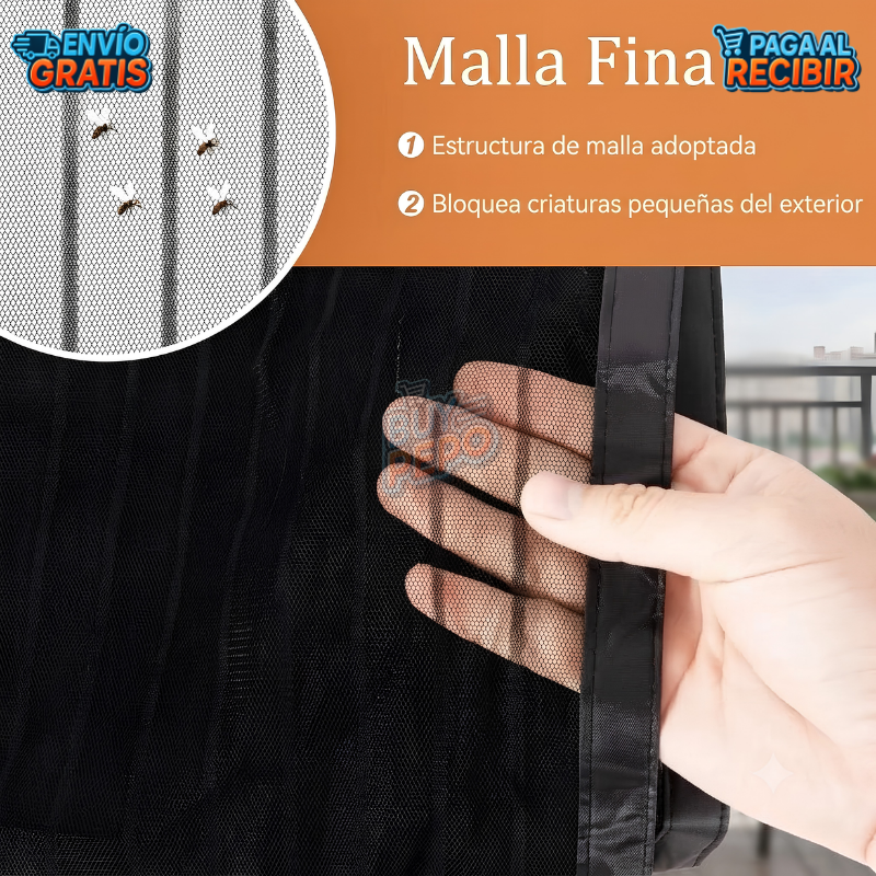 MosquiBlock™ ✨ - Cortina magnética antimosquitos 🚪