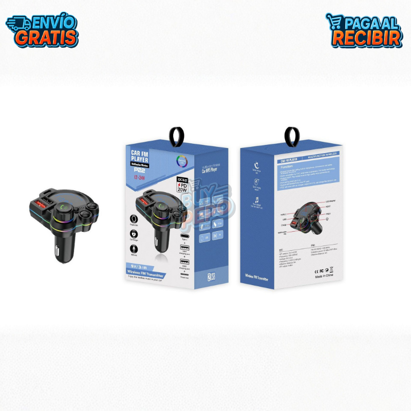 TuneDrive™ 🎵 - Adaptador bluetooth para auto 🚗