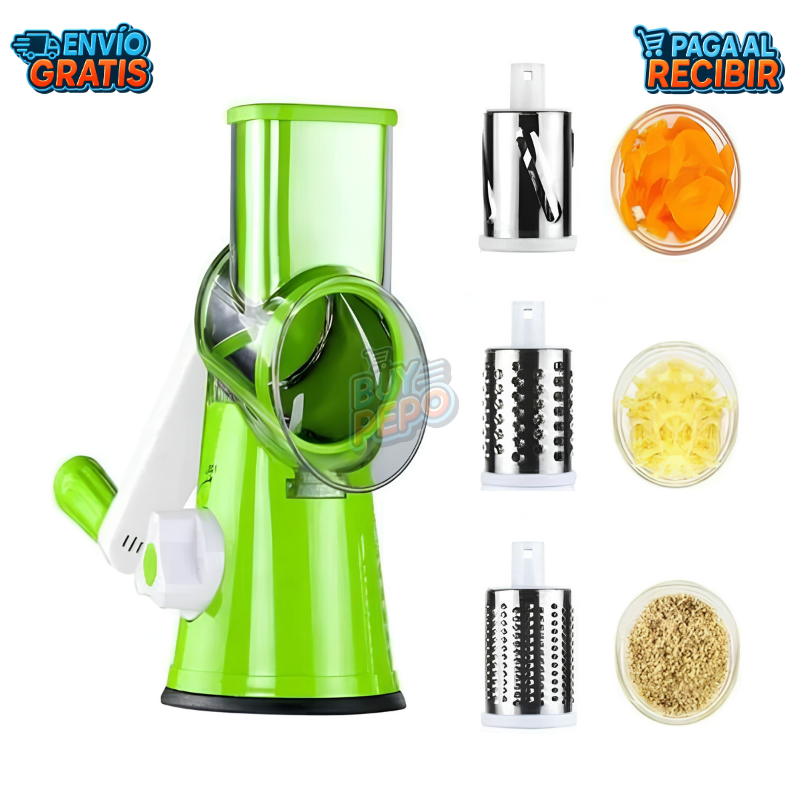 SliceSpin™🥗- Cortador cocina 3en1 🔪