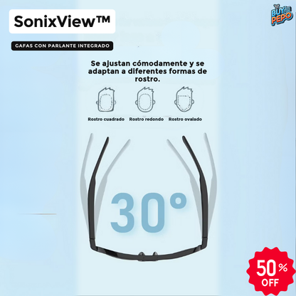 SonixView™ 🕶️- Gafas con Parlante Integrado 🎶