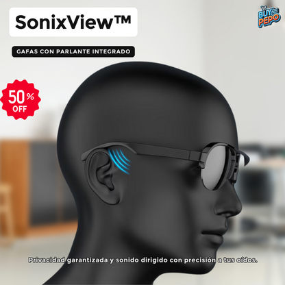 SonixView™ 🕶️- Gafas con Parlante Integrado 🎶