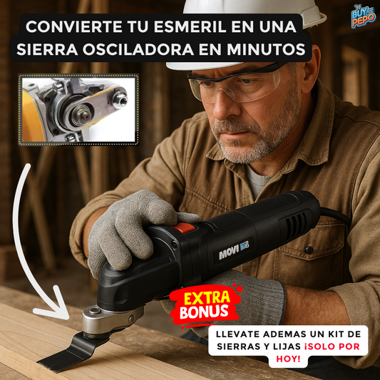 AmolaTool™ -  🔧 Adaptador Oscilante Para Esmeril ⚙️