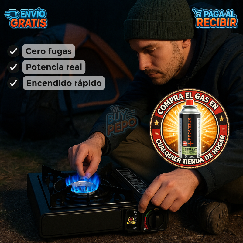 BlazeCore™ 🔥 - Cocinilla a gas portatil emergencia 🔥