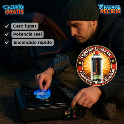BlazeCore™ 🔥 - Cocinilla a gas portatil emergencia 🔥