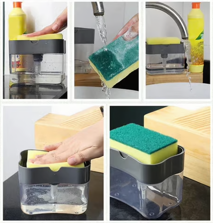 DISPENSADOR DE UNA MANO PARA LAVA LOZA
