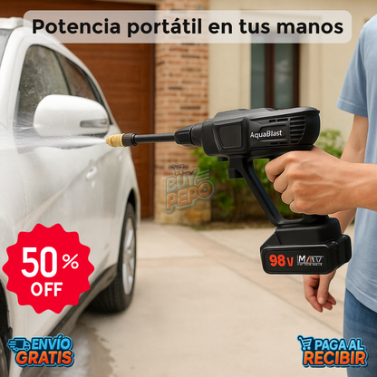 AquaBlast™ 💦 - Hidrolavadora portátil a presión 🚗