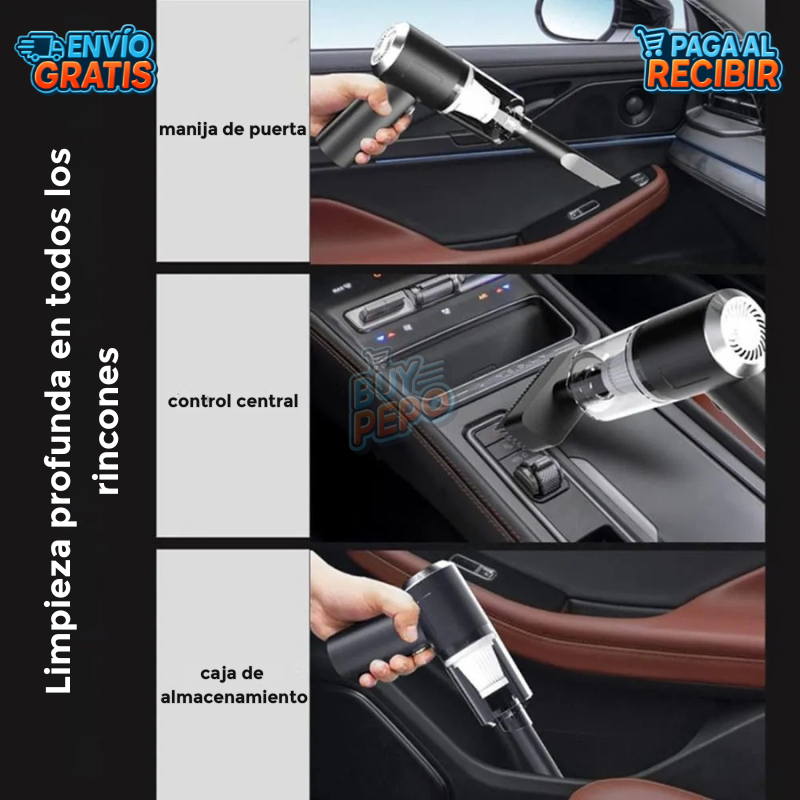 DustAway™ 🌀 - Mini Aspiradora Portátil 🚗