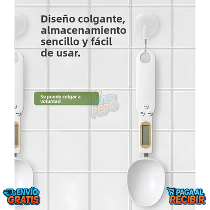 SpoonScale™ 🥄 - Cuchara balanza digital ⚖️