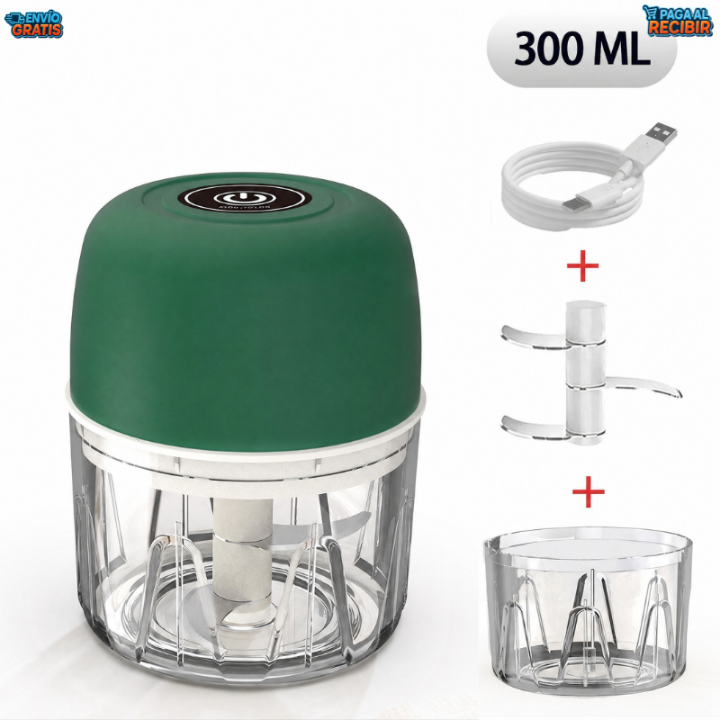 ChopSwift™ 🧄 - Mini picadora eléctrica recargable 🔋