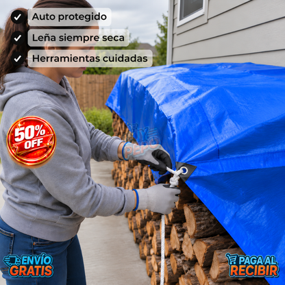 RainShield™ 🛡️ - Lona antiagua multiuso 3x4mt ☔