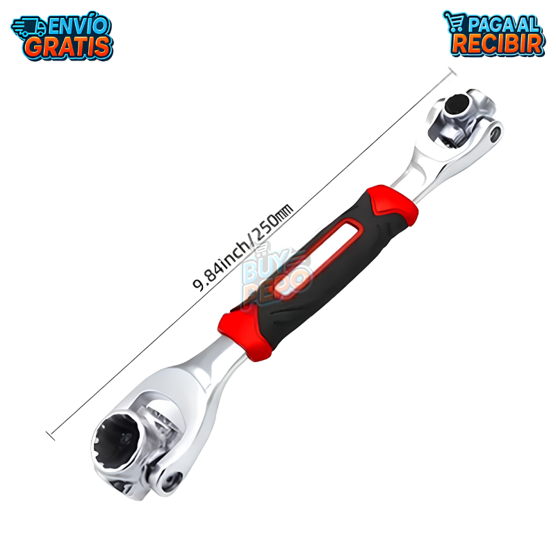 FlexTurn™ 🔧 - Llave giratoria multitamaño ⚙️