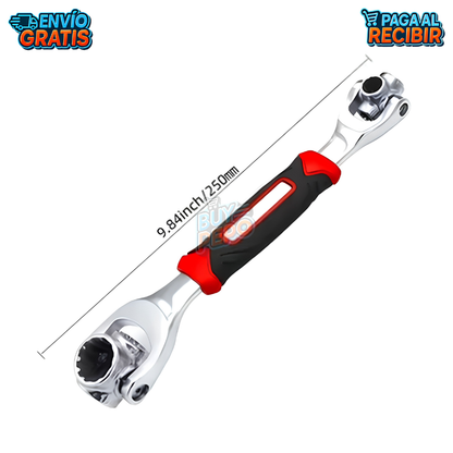 FlexTurn™ 🔧 - Llave giratoria multitamaño ⚙️