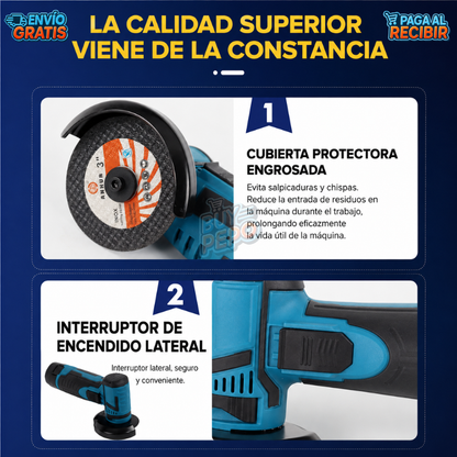 CutMax™ ⚡ - Mini Amoladora Inalámbrica 🔧