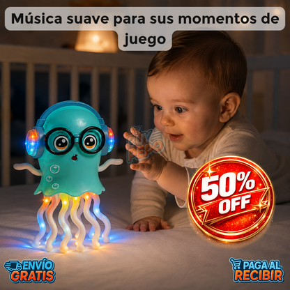 DanceJelly™ 🐙 - Medusa bailarina para bebés ✨
