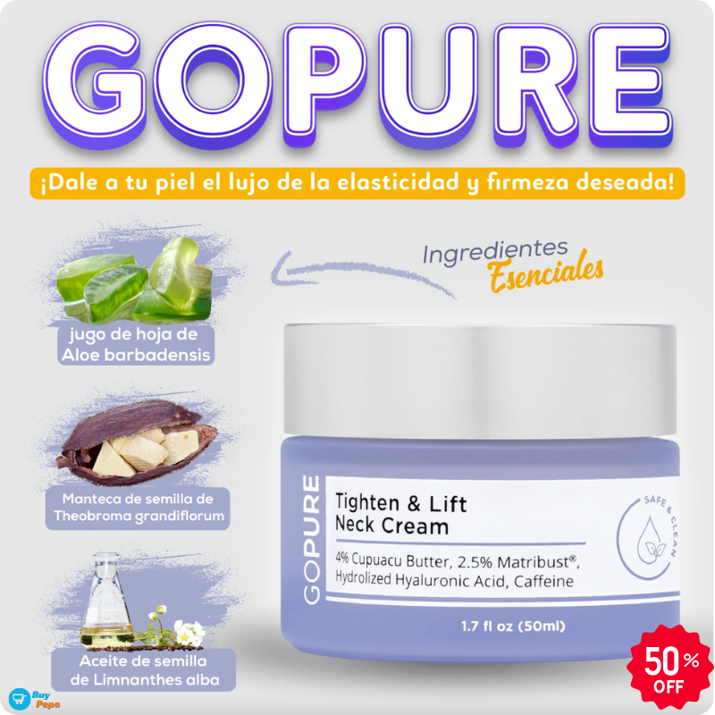 😍 CREMA REAFIRMANTE GOPURE®