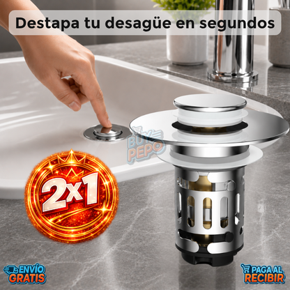 DrainFix™ 🧹 - Herramienta 3 en 1 para drenajes ✨