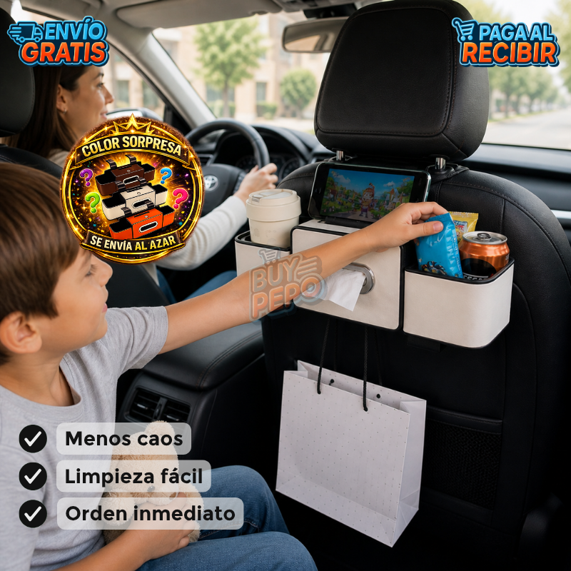 DriveSlot™ 🚗 - Organizador asiento auto 🧩