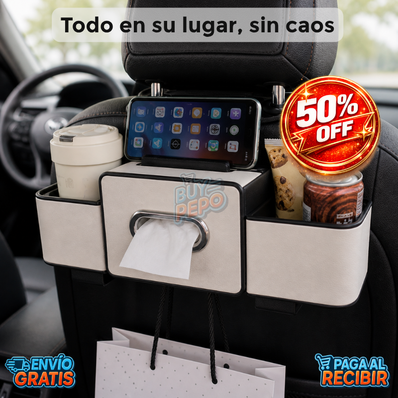 DriveSlot™ 🚗 - Organizador asiento auto 🧩