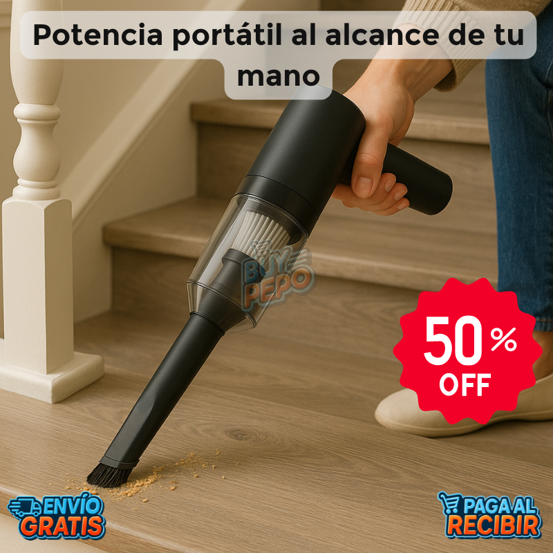 DustAway™ 🌀 - Mini Aspiradora Portátil 🚗