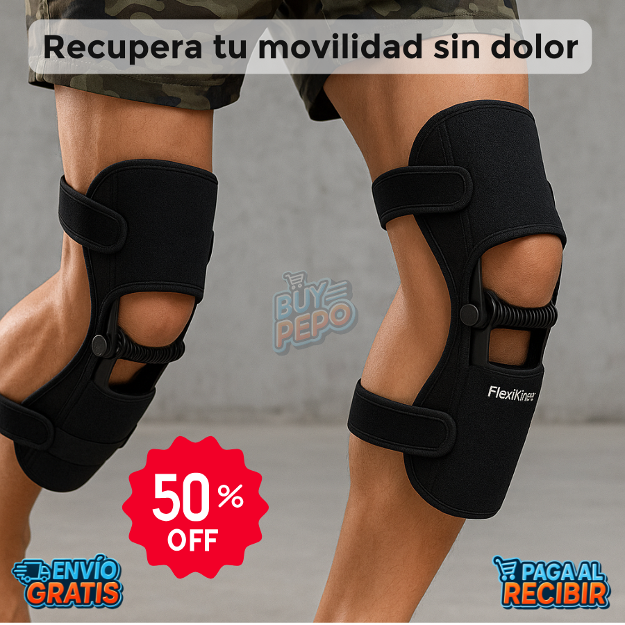 FlexiKnee™ 🦵 - Rodilleras soporte activo 💪