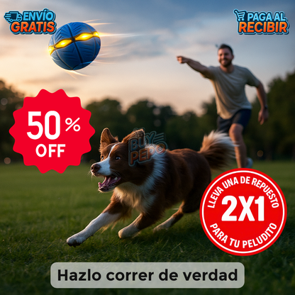 FlyMorph™ 🔵 - Juguete disco mágico 🌟