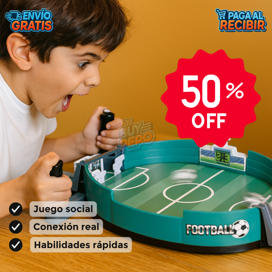 GoalSnap™ ⚽ - Futbolín de Mesa Interactivo 🎮
