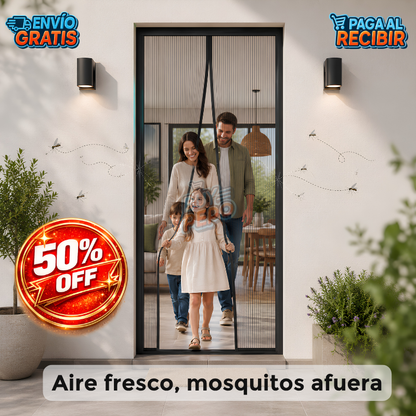 MosquiBlock™ ✨ - Cortina magnética antimosquitos 🚪