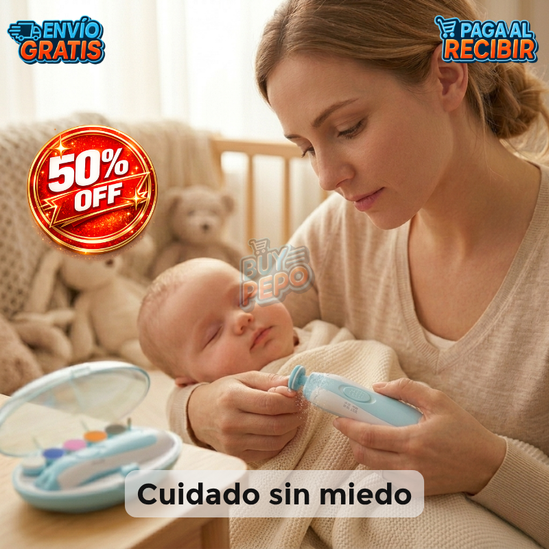 NailSoft™ 👶 - Lima uñas suave 🍼